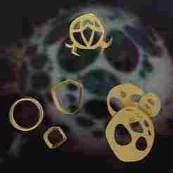 Viktor Arcane Cosplay Brooch and Accessories