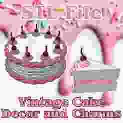 Vintage Cake Design and Charms