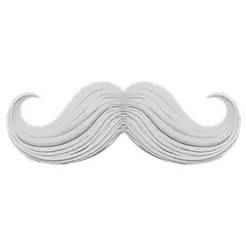 Vintage Curly Mustache