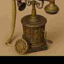 Vintage Ornate Rotary Telephone