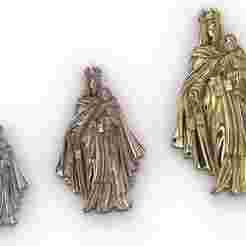 VIRGEN DEL CARMEN 3D print model