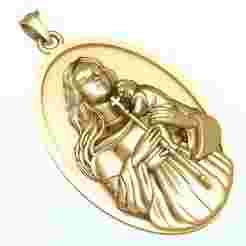 Virgin Mary Pendant Necklace – Christian Jewelry Necklace