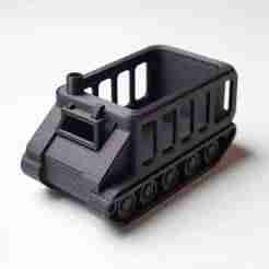 War Tank Pot Holder Showpiece – 3D Print Decorative Model