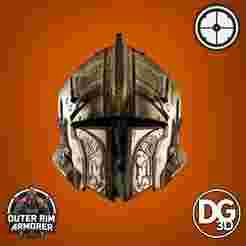 Warlock Iron Banner Hood Helmet from Destiny 2 - Digital STL File Only