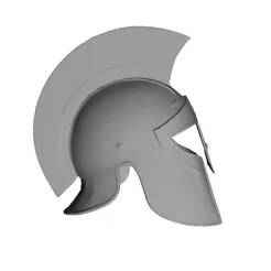 Warrior Helmet – 3D Printable STL