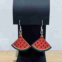 Watermelon Earrings