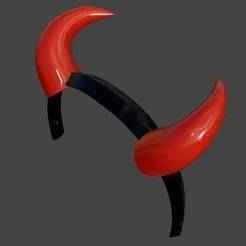 Wearable Devil Horns