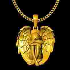 Weeping Angel Pendant charm
