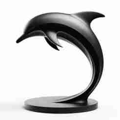 Whale Fish Showpiece 3D Print – Modern Ocean Decorative Sculpture