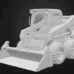 Wheeled Skid Steer w/ Bucket