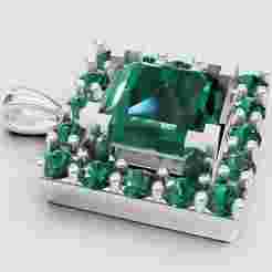 White Gold Pendant 3d printable model