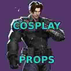 Winter Soldier, BUcky Barnes, Sebastian Stan, MCU Thunderbolts Costume Marvel Rivals Full armor, weapon Gun and props Cosplay Kit , kitbash  Gift holiday free