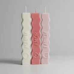 Wish Candle Mold / Positive Intentions x8 words