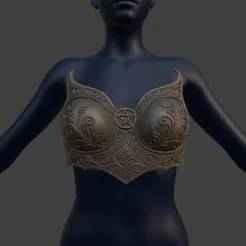 Witch Armor Bra Plate