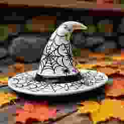 witch hat halloween ring holder