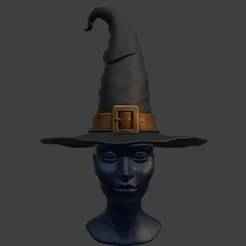 🎃 Witch Hat with Buckle