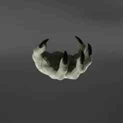 witch's hand stuff holder