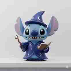 🧙‍♂️ Wizard Stitch Funko Pop! - The Galactic Sorcerer! (3D Print Ready!) ✨