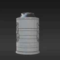 Wolf Crest Dice Tower & Can Cooler - Beverage Holder for Tabletop RPGs