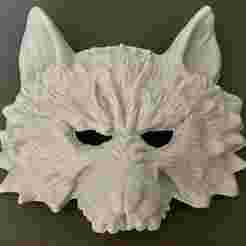 Wolf mask - wearable