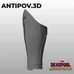 Wolverine Arm armor Deadpool & Wolverine movie for 3D print