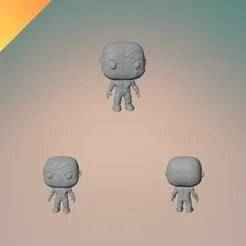 Wolverine Funko Style Marvel STL GLB Chibi Figure for 3D Printing