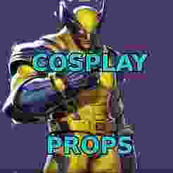 Wolverine, Logan, James Howlett X men  Deadpool Vs Wolverine Costume Marvel Rivals Full armor, weapon and props Cosplay Kit , kitbash