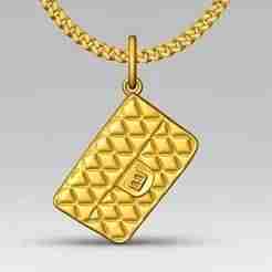 woman beg pendant charm