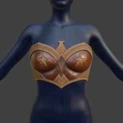 Wonder Woman Inspired Breast Armor