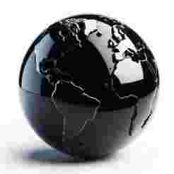 World Globe Showpiece 3D Print – Decorative Desk Art Piece