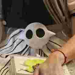 Yashiro Nene Costume Accessories | Skull + Hair Clips | 3D Model for Cosplay