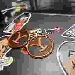 Yellowstone Keychain