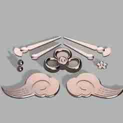 Yumemizuki Mizuki Head Accessories | Genshin Impact