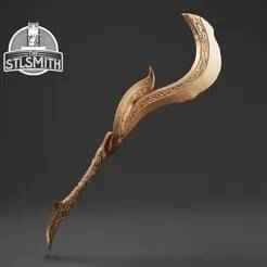 Zamor Curved Blade Elden Ring Life Size Prop STL
