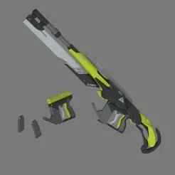 Zenless zone zero Trigger Rifle for 3dprint