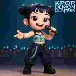 Zoey – Kpop Demon Hunter STL 3D Print Model