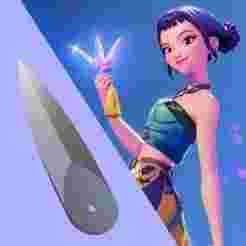 Zoey's weapon from the movie Kpop Demon Hunters for cosplay