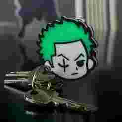 Zoro-inspired keychain