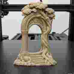 Free Enchanted Tree Archway – Fantasy 3D Printable Diorama