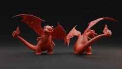 Nightmare Charizard, yazdırılabilir Pokémon