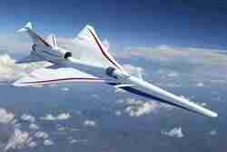 İniş Takımlı ve İniş Takımsız NASA X-59