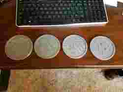 Moleküler Bardak Altlıkları