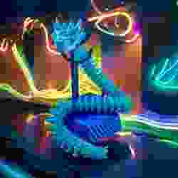 Esnek Uzun Zırhlı Ejderha