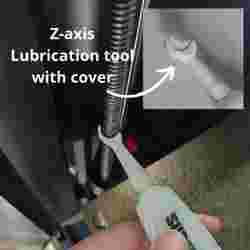 Z-Axis Lubrication tool with cover