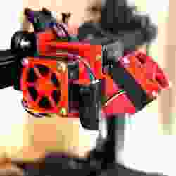 ENDER 3 S1, S1 PRO, CR10 ÇIFT 40MM FAN SICAK UÇ KANALI