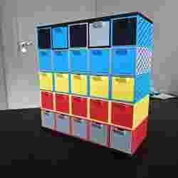 HexBox - Modular, Stackable and Customizable storage system