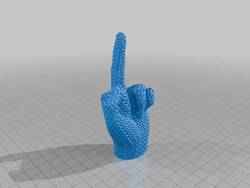 middle finger