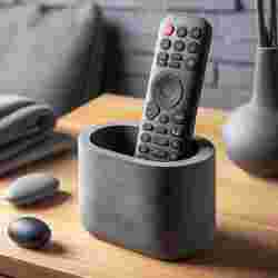 Rounded Remote Control Holder – Perfect Spot for Your Remote