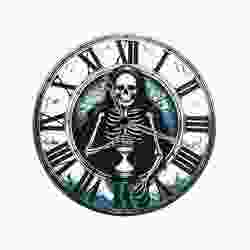 Skeleton Wall Clock