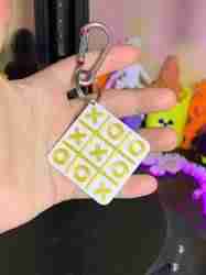 tic tac toe anahtarlık